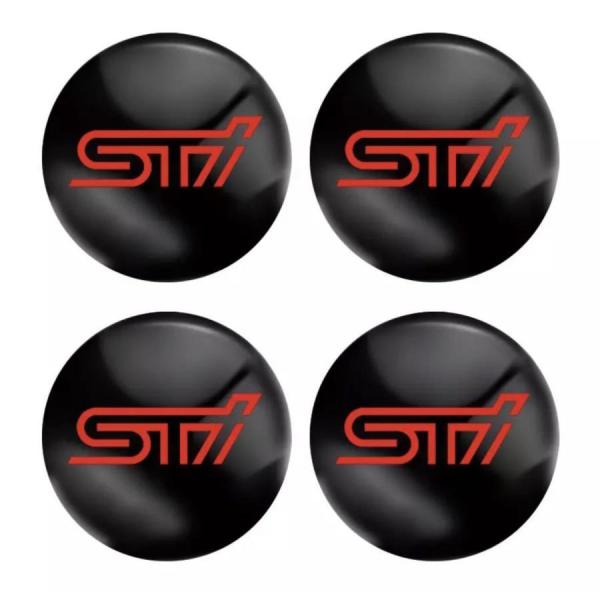 ★★STI★SUBARU★クッションステッカー★衝撃低減★4枚★新品★