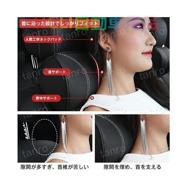 レクサス 車 クッション 首枕 ネックピロー 頚椎サポート車用クッション 腰あてクッション ネックパッド 低反発 CT ES300h GS250 350 GSハ