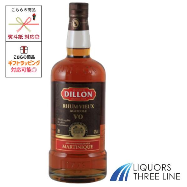 「ディロン　ヴィユー」は、カリブ海のフランス領マルティニーク島で造られる最高級アグリコール・ラム。 チョコレート、ローストしたドライフルーツ、シナモン、甘草、デリケートなバニラの香りが漂う、複雑で豊かなアロマが特徴です。