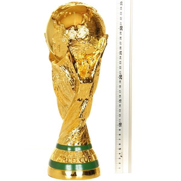 ワールドカップ サッカー トロフィー レプリカ 36cm 原寸大モデル 実物大サイズ サッカー日本代表 優勝トロフィー W杯 18 ロシア Soccer World Cup Buyee 日本代购平台 产品购物网站大全 Buyee一站式代购 Bot Online