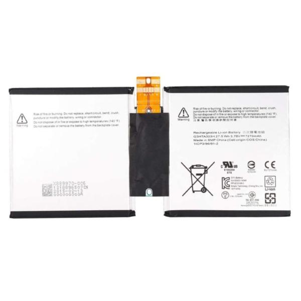 Microsoft Surface 3(1645/1657) 用互換バッテリー G3HTA003H