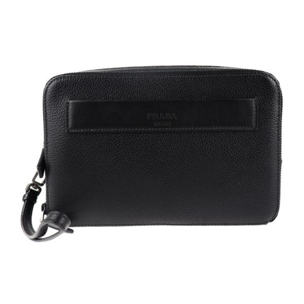 超美品 PRADA プラダ セカンドバック 2VF052 クラッチバッグ