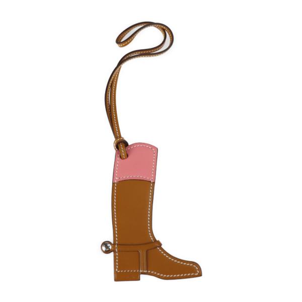 HERMES 超美品 エルメス パドック ボット ブーツ レザー ナチュラル  