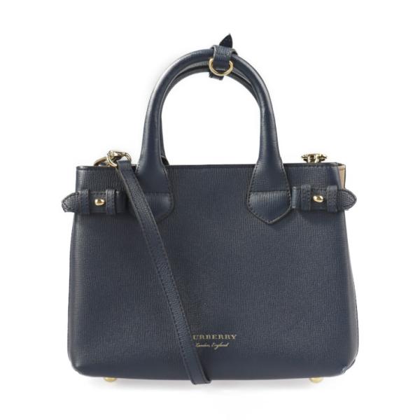 BURBERRY バーバリー ハンドバッグ 4023703 レザー キャンバス 