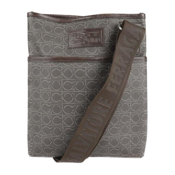 激安特価 フェラガモ ナイロン 斜め掛け ショルダーバッグ ブラック