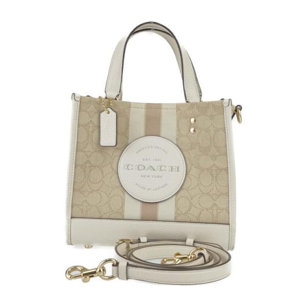COACH（コーチ） ハンドバッグ デンプシー トート 22 C8417 ベージュ系
