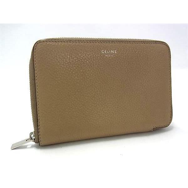 celine ミディアム ラウンドジップ財布 CELINE（セリーヌ） ミディアム ジップ ウォレット ラウンドファスナー