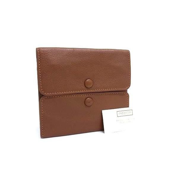 LOUIS VUITTON ルイヴィトン ケース ヘリテージコレクション ポルトフォイユ コンパクト M58046 ブラウン レザー ユニセックス 美品【本物保証】 LOUIS VUITTON（ルイ・ヴィトン） コインケース ヘリテージ