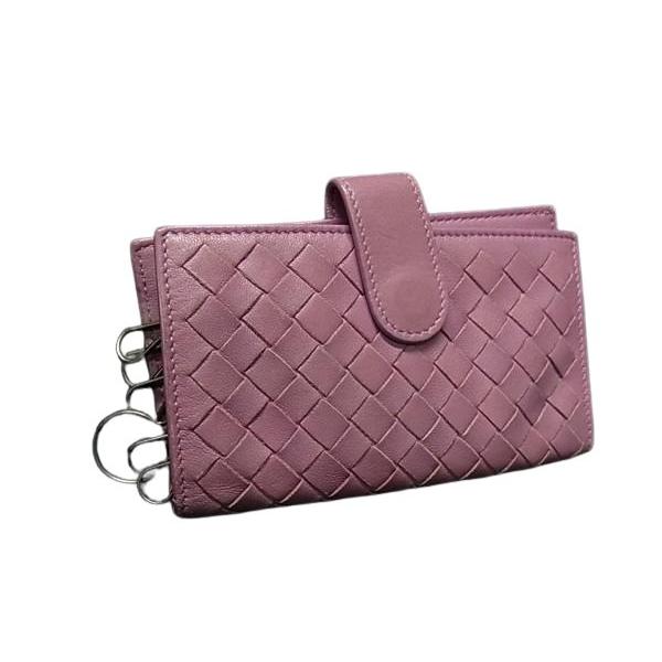 BOTTEGA VENETA ボッテガベネタ キーホルダー パープル BOTTEGA VENETA