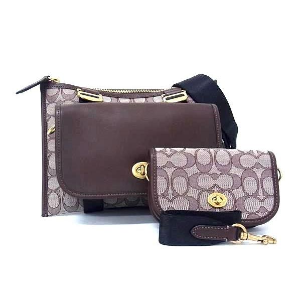 COACH（コーチ） ショルダーバッグ マルチファンクション クロスボディ 
