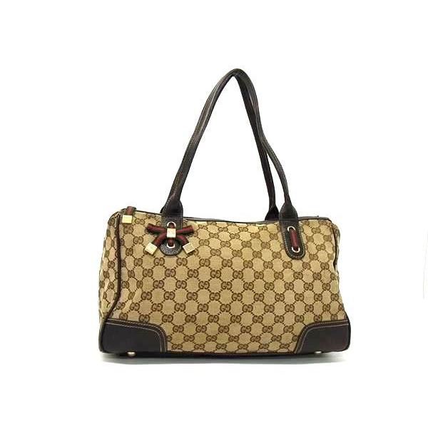 美品】グッチ シェリーライン プリンシー GGキャンバス トートバッグ