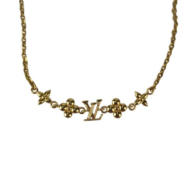 L!o!u!i!s V~u~i~t~t~o~n モノグラムネックレス ゴールド LOUIS VUITTON（ルイ・ヴィトン） ネックレス ベビールイ メタル