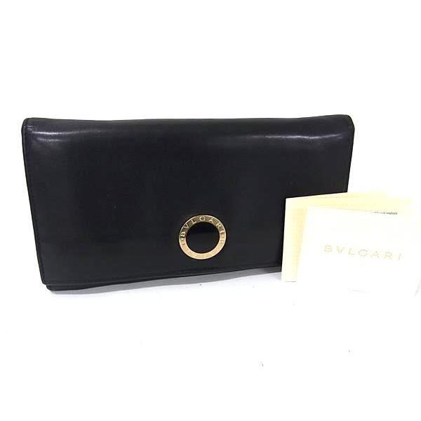 BVLGARI（ブルガリ） 財布 コローレ レザー 33625 二つ折り長財布 