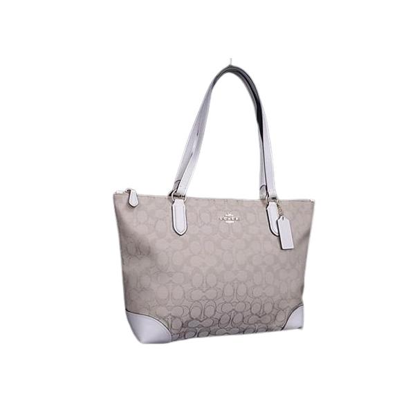 COACH（コーチ） トートバッグ シグネチャー キャンバス レザー F29958