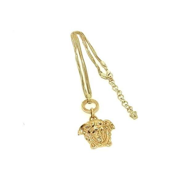 VERSACE ヴェルサーチェ ネックレス メデューサ - ゴールド メタル