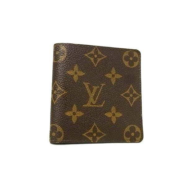 ルイヴィトン　二つ折り財布　ポルトビエ　カルトブルー　札入れ　モノグラム　PVC LOUIS VUITTON ルイヴィトン 財布 モノグラム ポルトビエ カルト