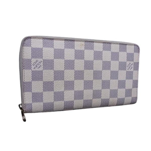 LOUIS VUITTON ルイヴィトン 財布 ダミエアズール ジッピーオーガナイザー N60012 アズール PVC レザー ユニセックス ラウンドファスナー 長財布【本物保証】 LOUIS VUITTON（ルイ・ヴィトン） 財布 ダミエアズール ジッピー