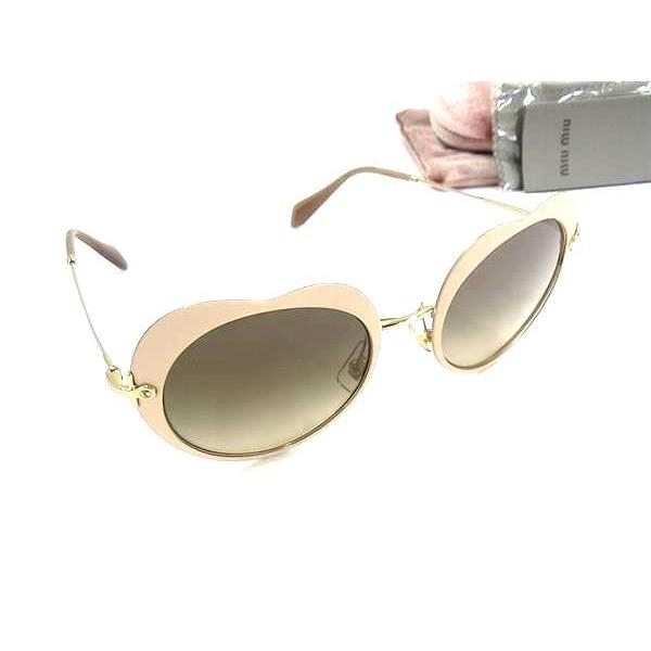 miu miu（ミュウミュウ） アイウェア ハート サングラス メタル