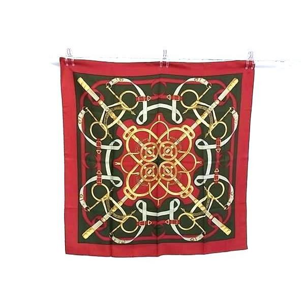 HERMES エルメス スカーフ カレ90 Eperon d'or エプロンドール マルチカラー シルク100% レディース 大判【本物保証】 HERMES（エルメス） スカーフ カレ90 Eperon d'or エプロンドール