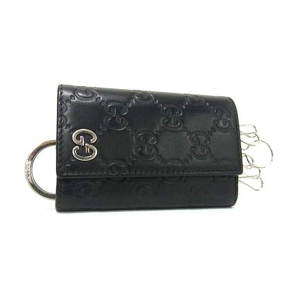 GUCCI（グッチ） キーケース グッチシマ レザー 473924 GGロゴ 6連