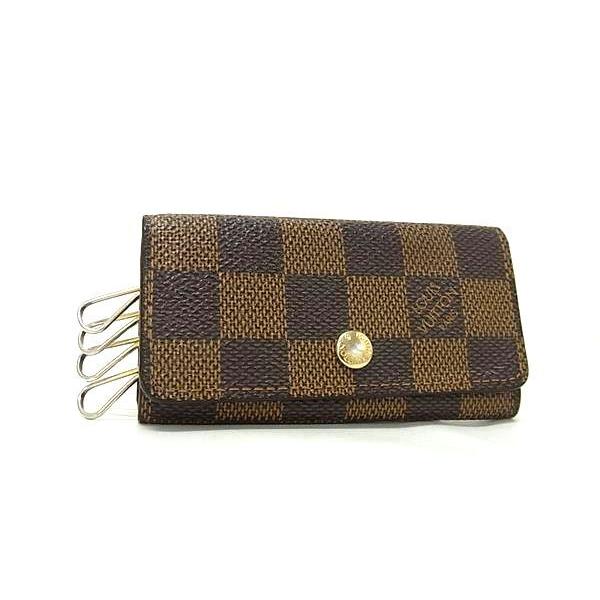 LOUIS VUITTON ルイヴィトン キーケース ダミエ ミュルティクレ4 PVC  