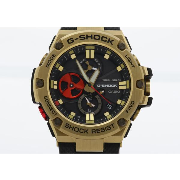 CASIO カシオ 時計 G-SHOCK 樹脂 ステンレススチール GST-B100RH 八村  