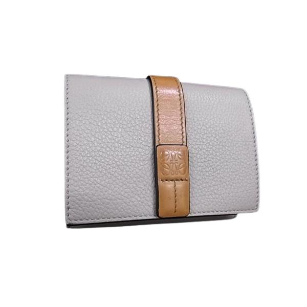 LOEWE（ロエベ） 財布 アナグラム トライフォールド ウォレット レザー 