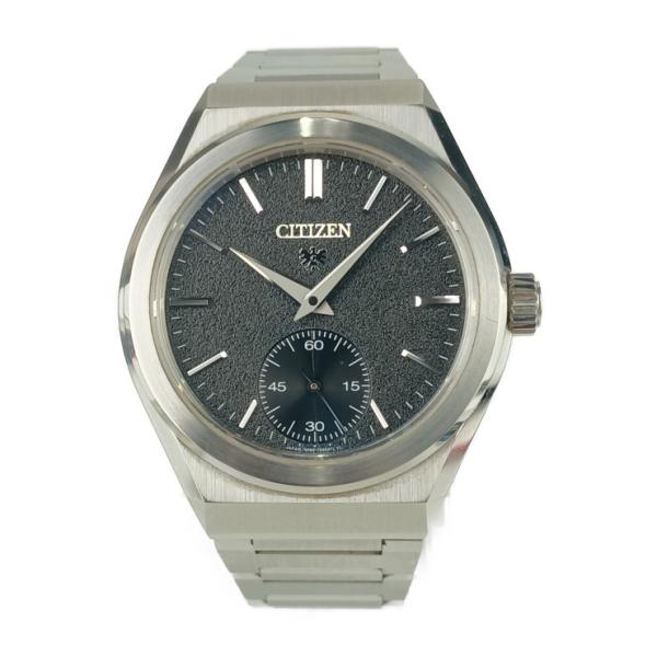 美品 CITIZEN シチズン 腕時計 ザ・シチズン メカニカルモデル NC0200-90E / 0200-T027113 シルバー ブラック文字盤 SS メンズ 特定店取扱モデル 裏スケ 自動巻き スモールセコンド【本物保証】 The CITIZEN 美品 シチズン 腕時計 ザ・シチズン メカニカルモデル