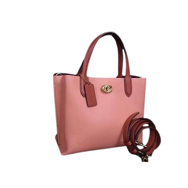 COACH（コーチ） ハンドバッグ ウィロウ トート 24 カラーブロック