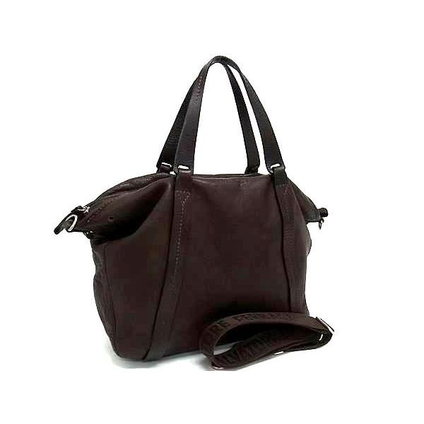 Salvatore Ferragamo サルバトーレ フェラガモ ハンドバッグ - GO-246764 ブラウン レザー レディース 2WAY【本物保証】 FERRAGAMO（フェラガモ） サルバトーレフェラガモ ハンドバッグ