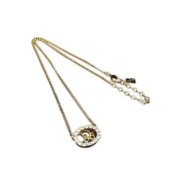 Christian Dior（クリスチャン・ディオール） ネックレス ロゴ メタル 
