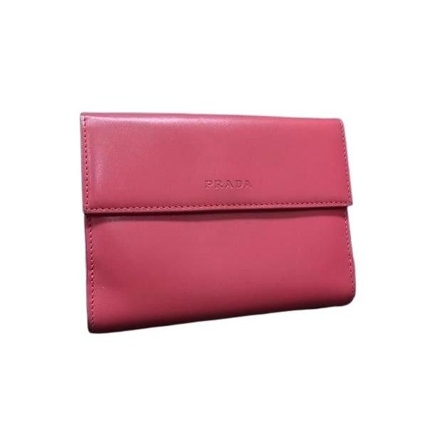 PRADA（プラダ） 二つ折り財布 ヴィテッロ ムーヴ Wホック財布 1M0523