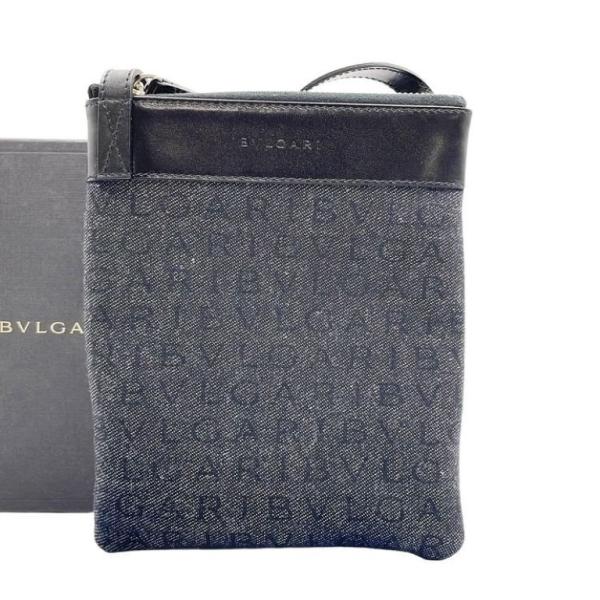 BVLGARI（ブルガリ） ショルダーバッグ ロゴマニア 21527 レザー