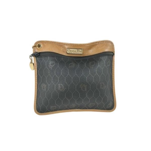 美品✨ クリスチャンディオール ケース ハニカム PVC ベージュ 0PC Christian Dior（クリスチャン・ディオール） ディオール ポーチ