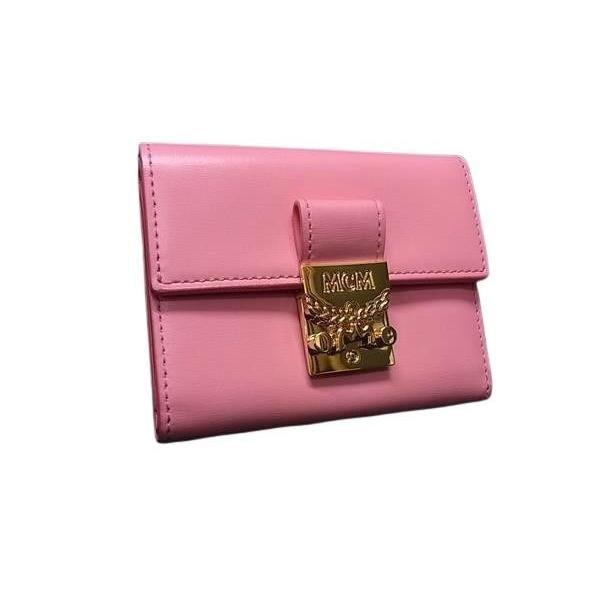 MCM（エムシーエム） 三つ折り財布 パトリシア MYSBAPA01QV001 レザー 