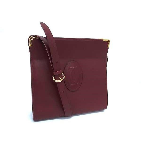 Cartier（カルティエ） ショルダーバッグ マストライン レザー