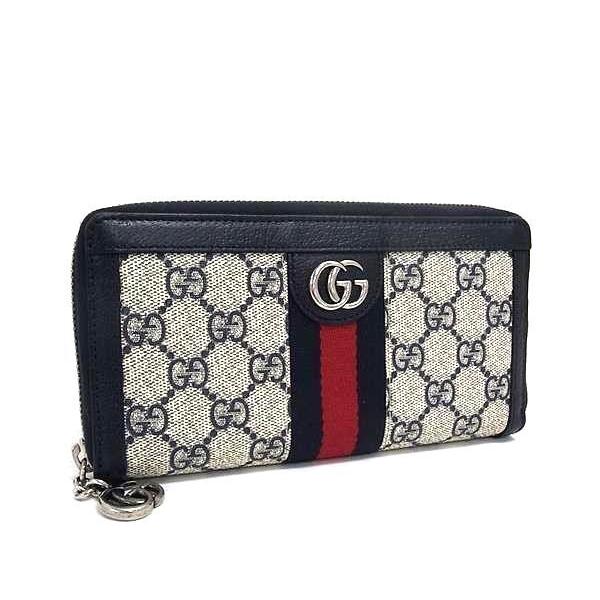 GUCCI（グッチ） 財布 オフィディア GGスプリーム PVC レザー 523154