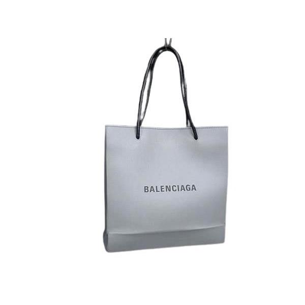 BALENCIAGA（バレンシアガ） ハンドバッグ 597860 レザー グレー系 美 
