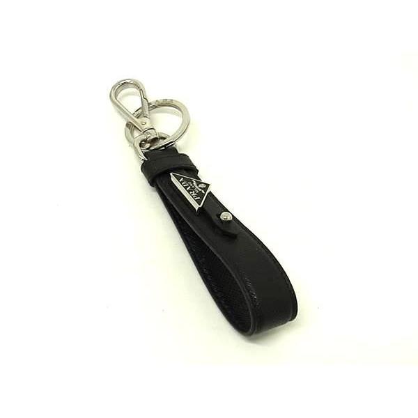 PRADA（プラダ） キーホルダー トライアングルロゴ 2PP68T
