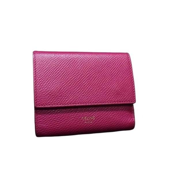 CELINE（セリーヌ） 財布 スモール トリフォールド ウォレット レザー
