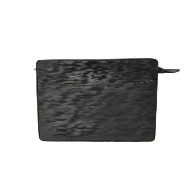 LOUIS VUITTON ルイヴィトン ポシェットオム セカンドバッグ クラッチバッグ メンズ エピレザー ブラック 黒 M52522 中古品【鑑定済】 LOUIS VUITTON（ルイ・ヴィトン） セカンドバッグ ポシェットオム エピ