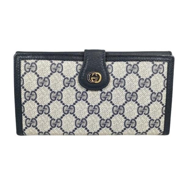 【本物保証】 グッチ GUCCI インターロッキングG コンチネンタル ホック付 長財布 369663 GUCCI（グッチ） 長財布 インターロッキングG GGキャンバス レザー
