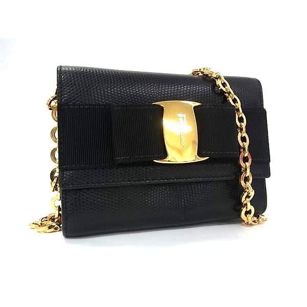 FERRAGAMO（フェラガモ） ショルダーバッグ ヴァラリボン 213202 