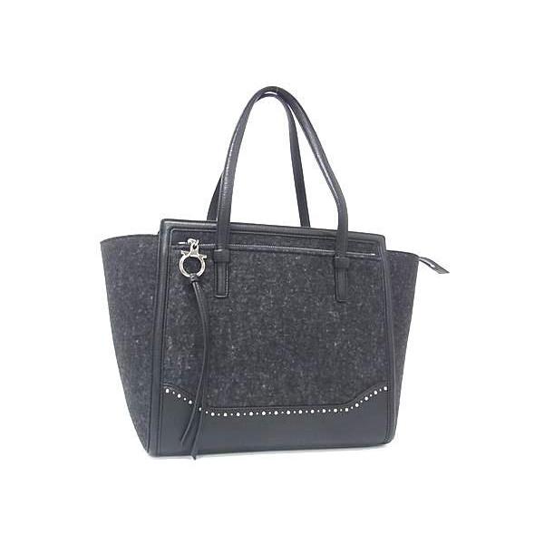 FERRAGAMO（フェラガモ） ハンドバッグ エイミー フェルト レザー