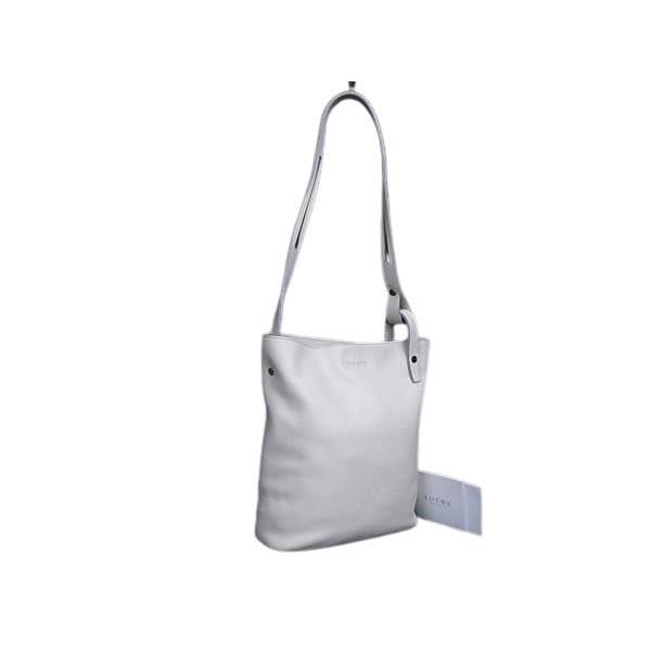 LOEWE ロエベ ショルダーバッグ アシンメトリー アイボリー レザー レディース【本物保証】 LOEWE（ロエベ） ショルダーバッグ アシンメトリー レザー