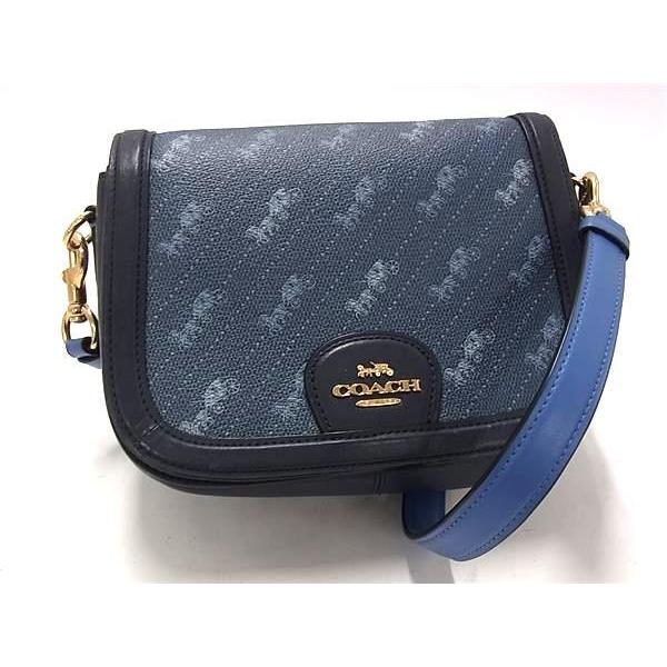 COACH（コーチ） ショルダーバッグ ホースアンドキャリッジ PVC レザー