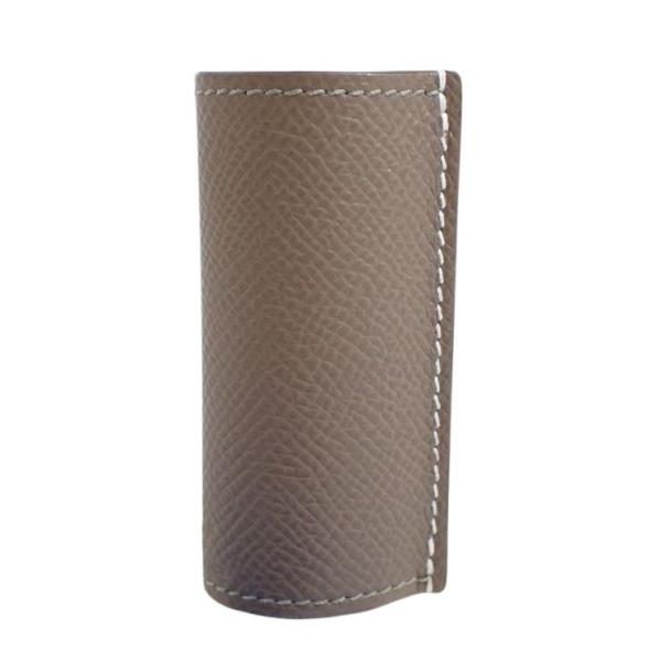 【新品未使用　箱あり】HELMESエルメス　リップケース　エトゥープ HERMES（エルメス） リップスティックケース リップスティックケース
