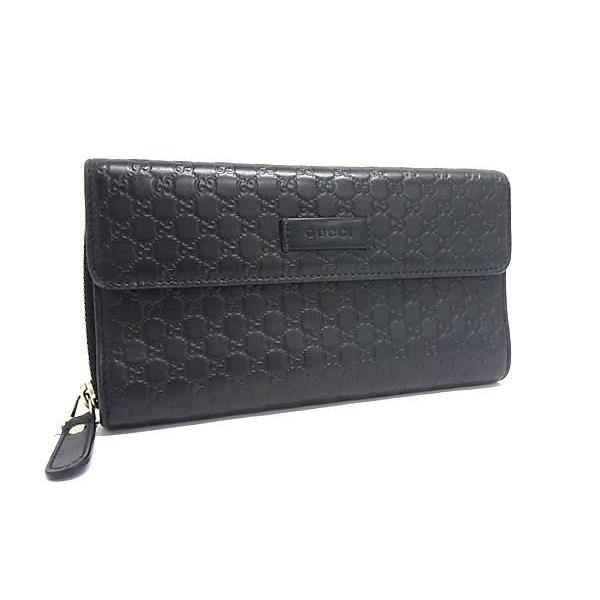GUCCIグッチシマラインレザー長財布ラウンドジップ GUCCI（グッチ） ラウンドファスナー長財布 グッチシマ レザー