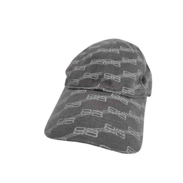 BALENCIAGA（バレンシアガ） キャップ BBロゴ 704104 コットン グレー