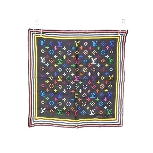 LOUIS VUITTON ルイヴィトン モノグラム ハンカチーフ シルク LOUIS VUITTON（ルイ・ヴィトン） ハンカチーフ モノグラム シルク100